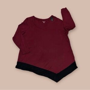 Lane Bryant Acymetrical Tunic Top Size 22/24 New